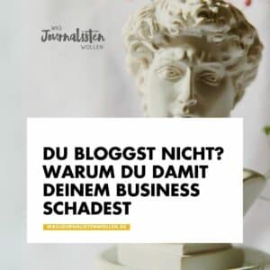 Warum bloggen? Coverbild
